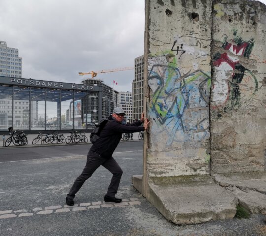 Tour privado a pie por Berlín a lo largo del Muro