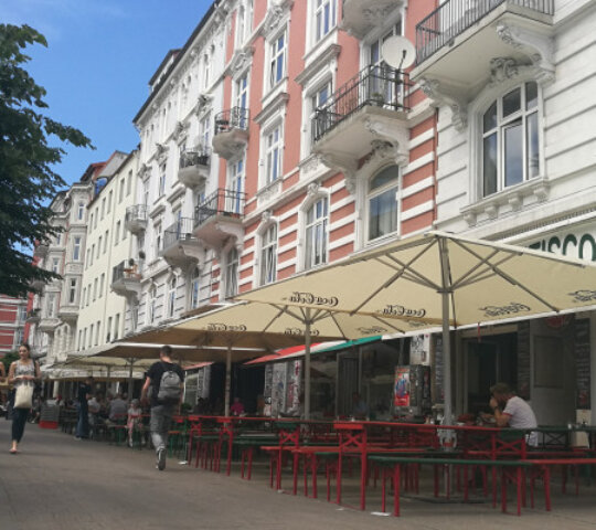 Scena del quartiere Schanze